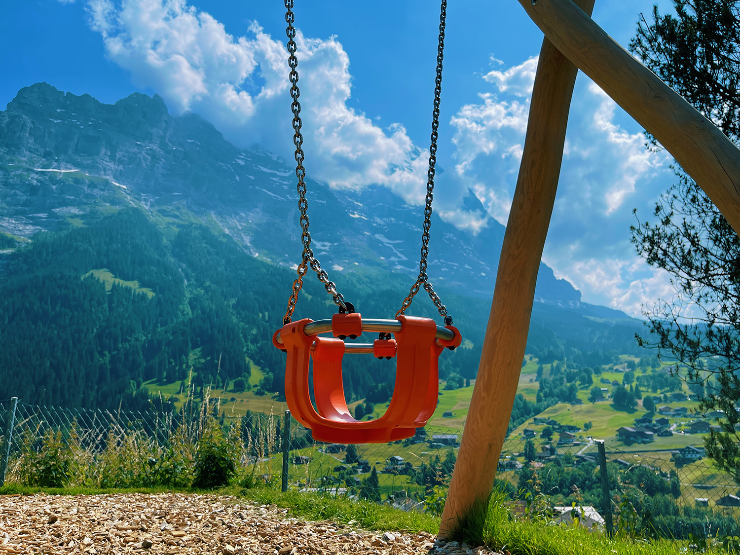 Aussenbereich Kita Chinderstuba